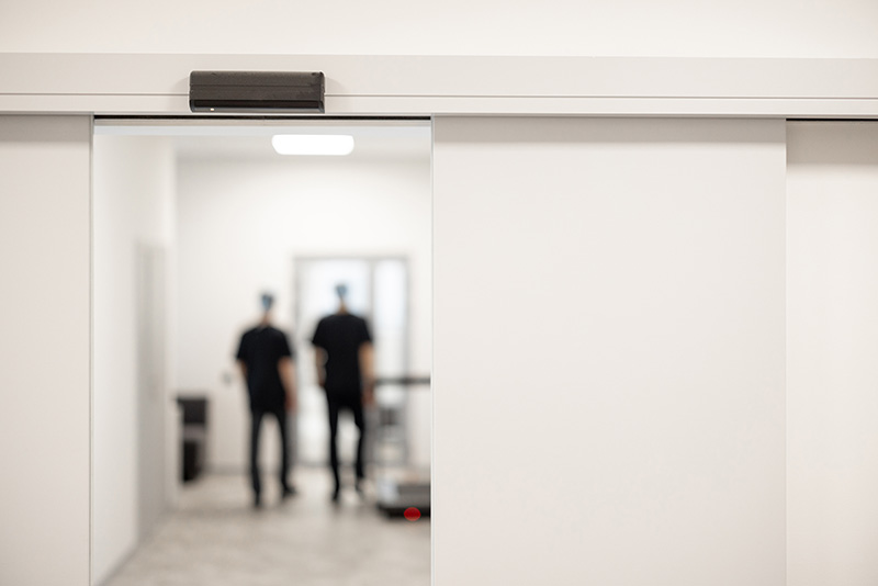 Puertas correderas para hospitales, puertas herméticas para hospitales, puertas para clínicas y hospitales